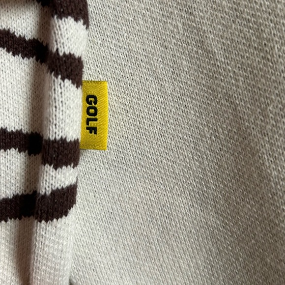 XS | Golf Wang Ivory Cream Superstar Cotton Sweater Fall/Winter 2022 in Men’s XS - Picture 3 of 6